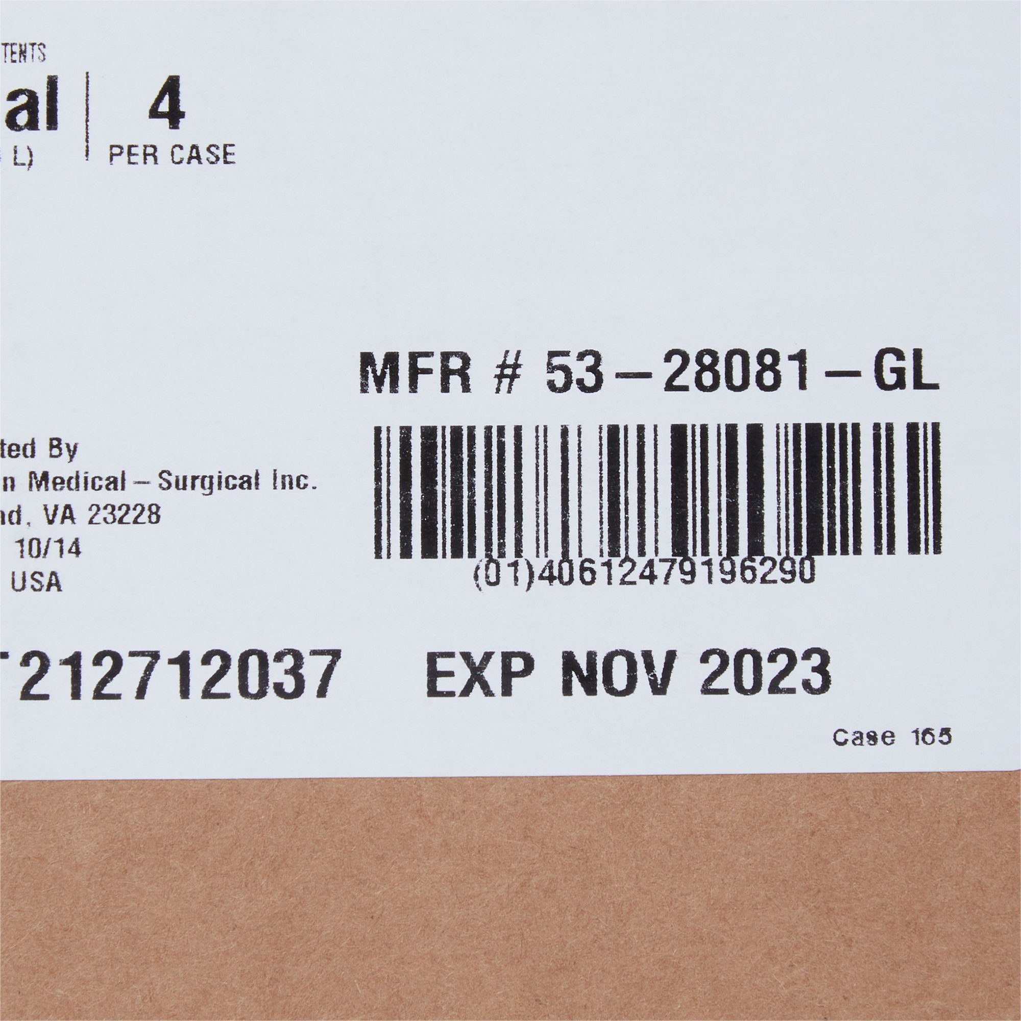 McKesson Brand 53-28081-GL - McKesson Antimicrobial Lotion Soap, Herbal Scent, 1-gallon jug - 1/Each, 4/Case