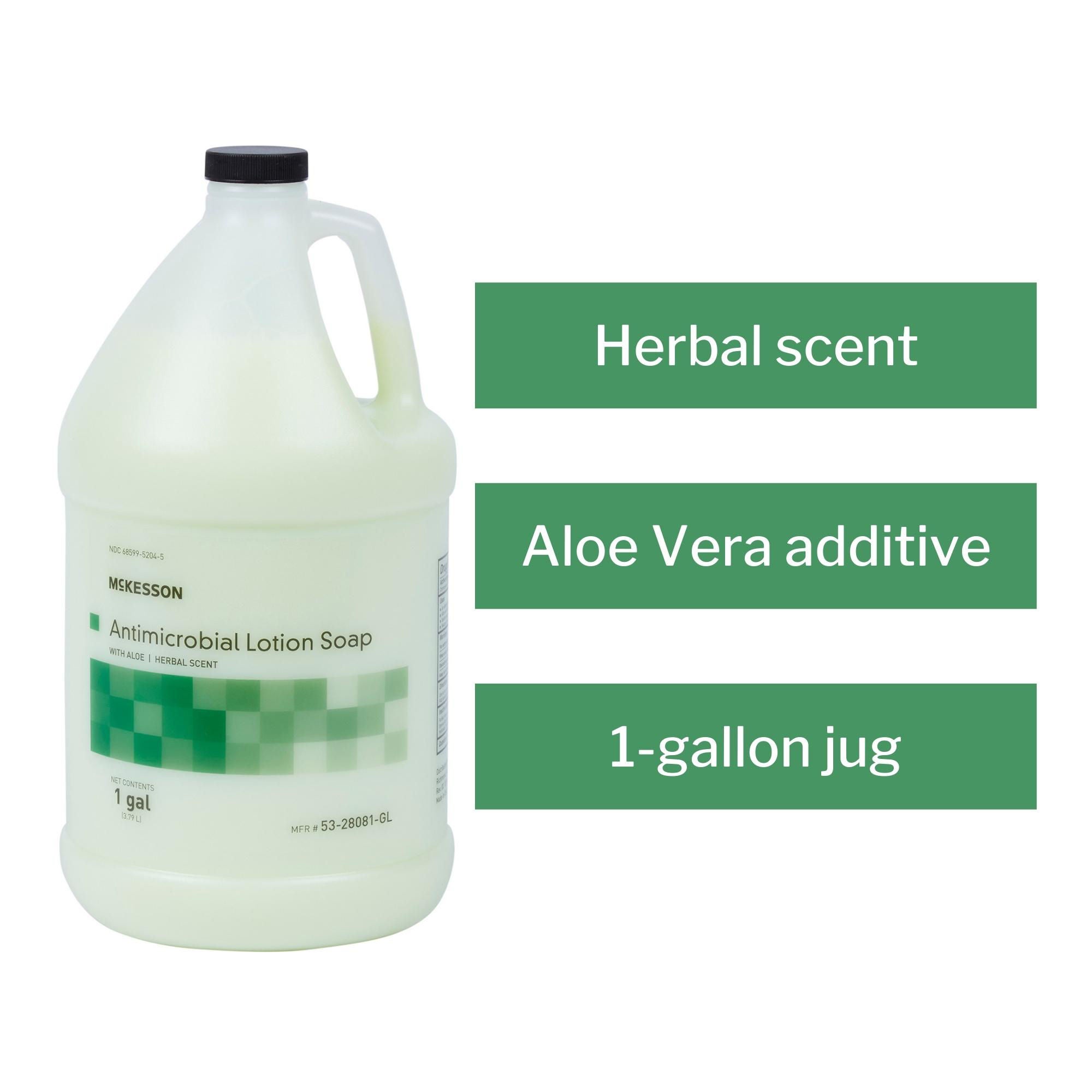 McKesson Brand - 53-28081-GL McKesson Antimicrobial Lotion Soap