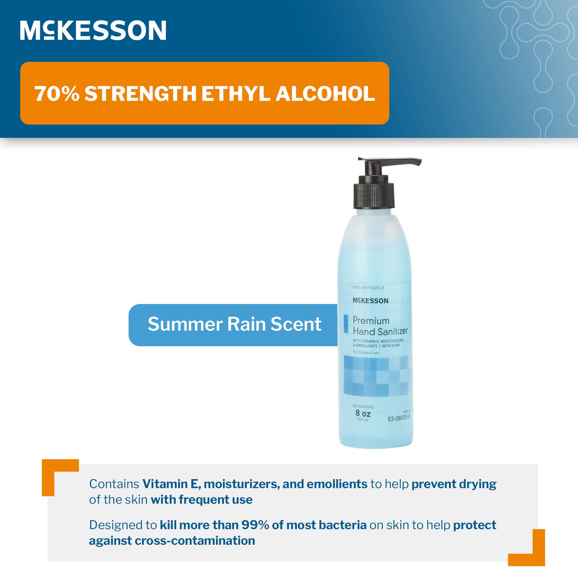 McKesson Premium Hand Sanitizer 53-28033-8 by McKesson Brand