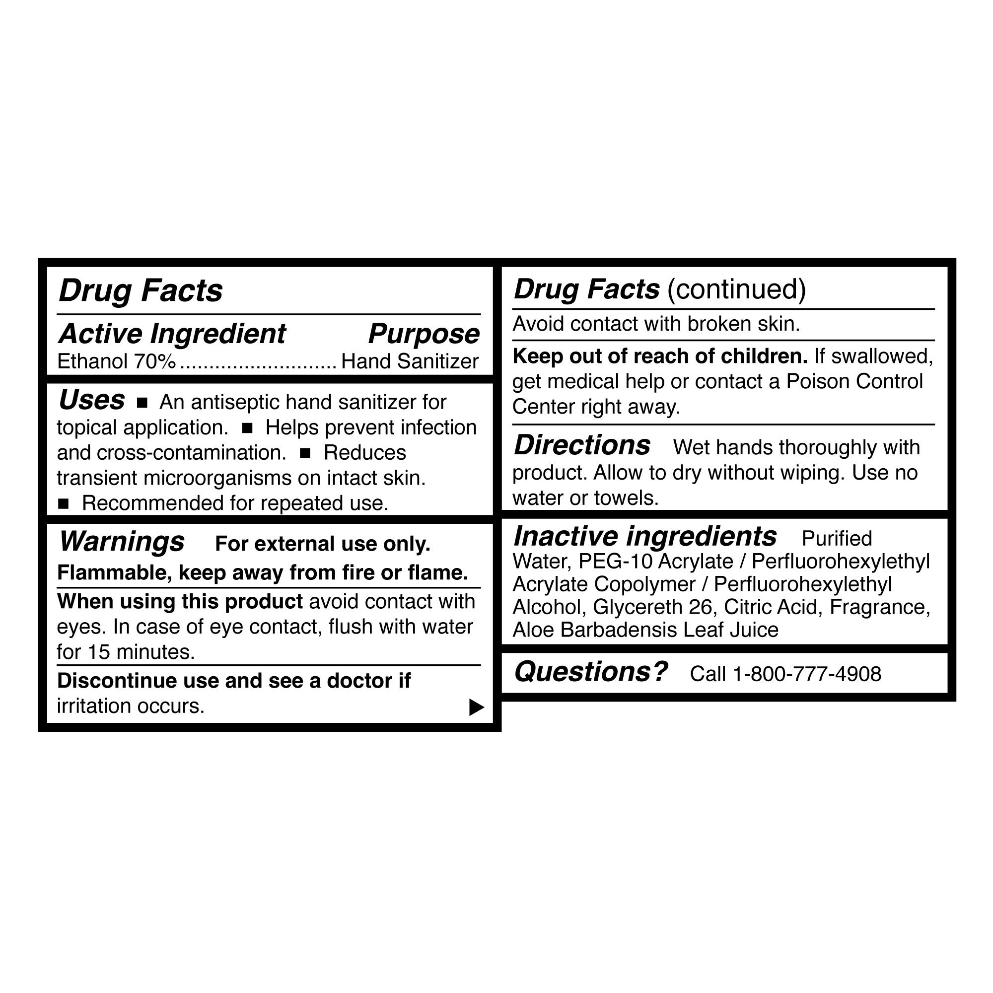 McKesson Brand - 53-29033-8.5 McKesson Foaming Hand Sanitizer with Aloe