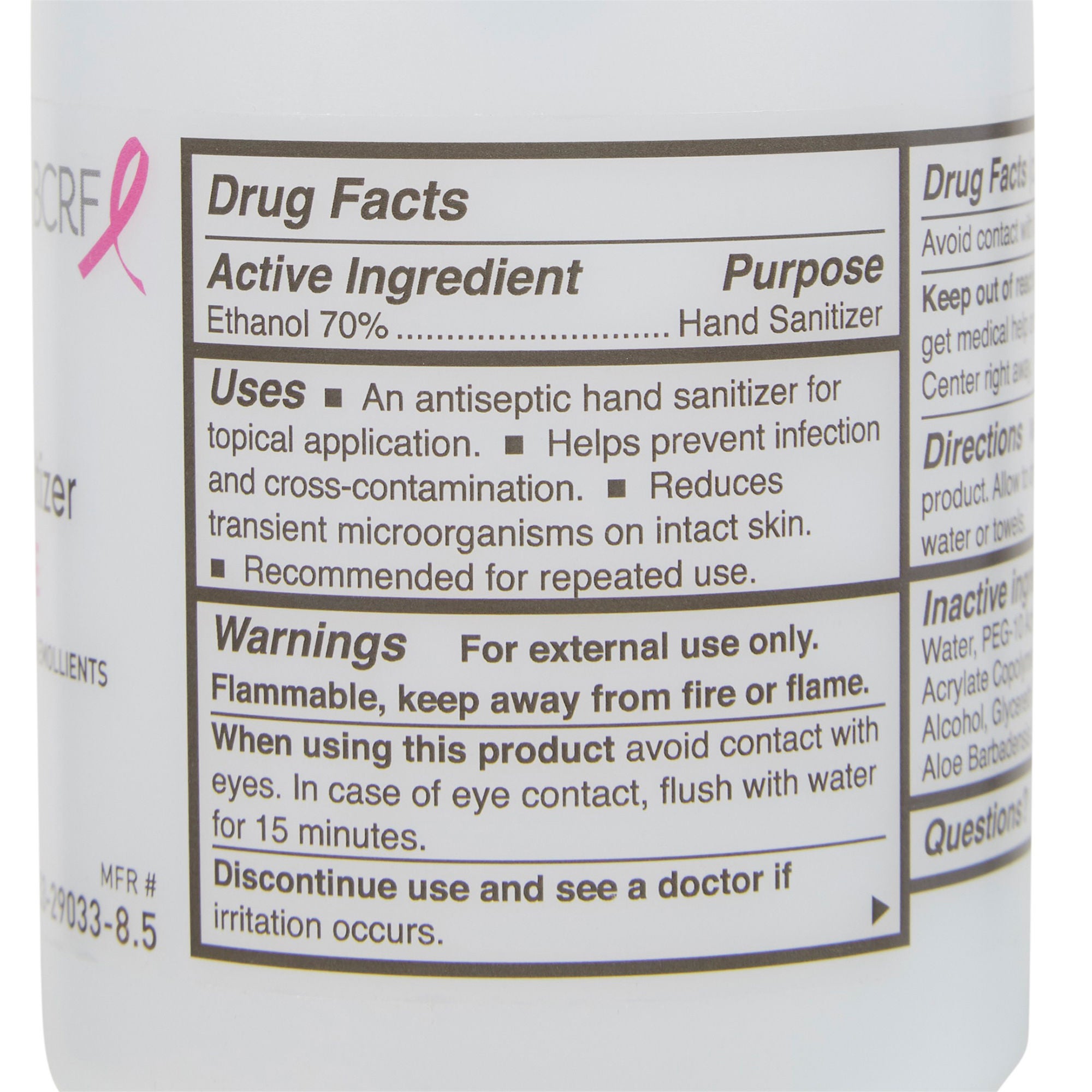 McKesson Brand - 53-29033-8.5 McKesson Foaming Hand Sanitizer with Aloe