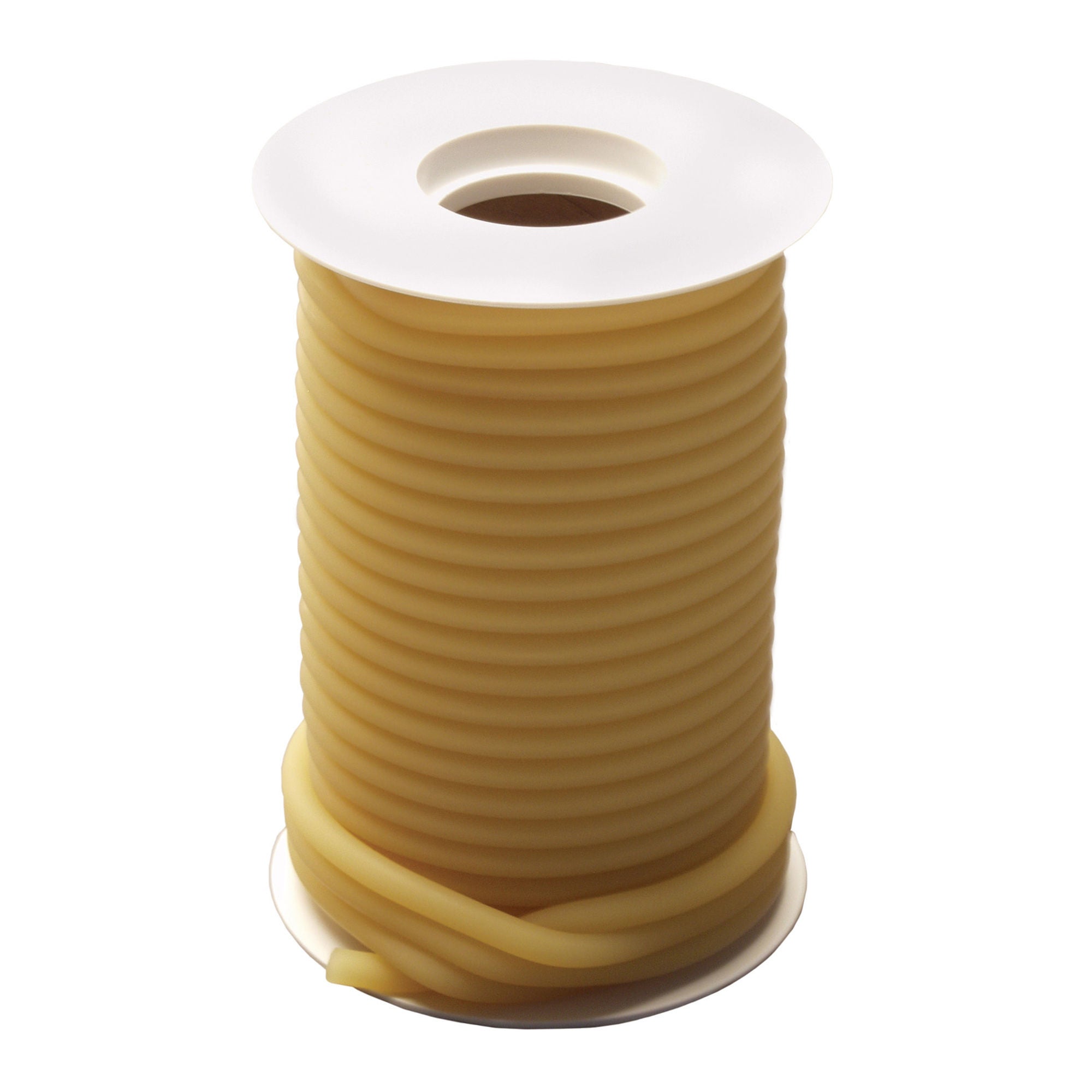 Graham-Field - 3932 38 Smooth Latex Drain Tube Round Type 3/8 Inch Size Sterilizable