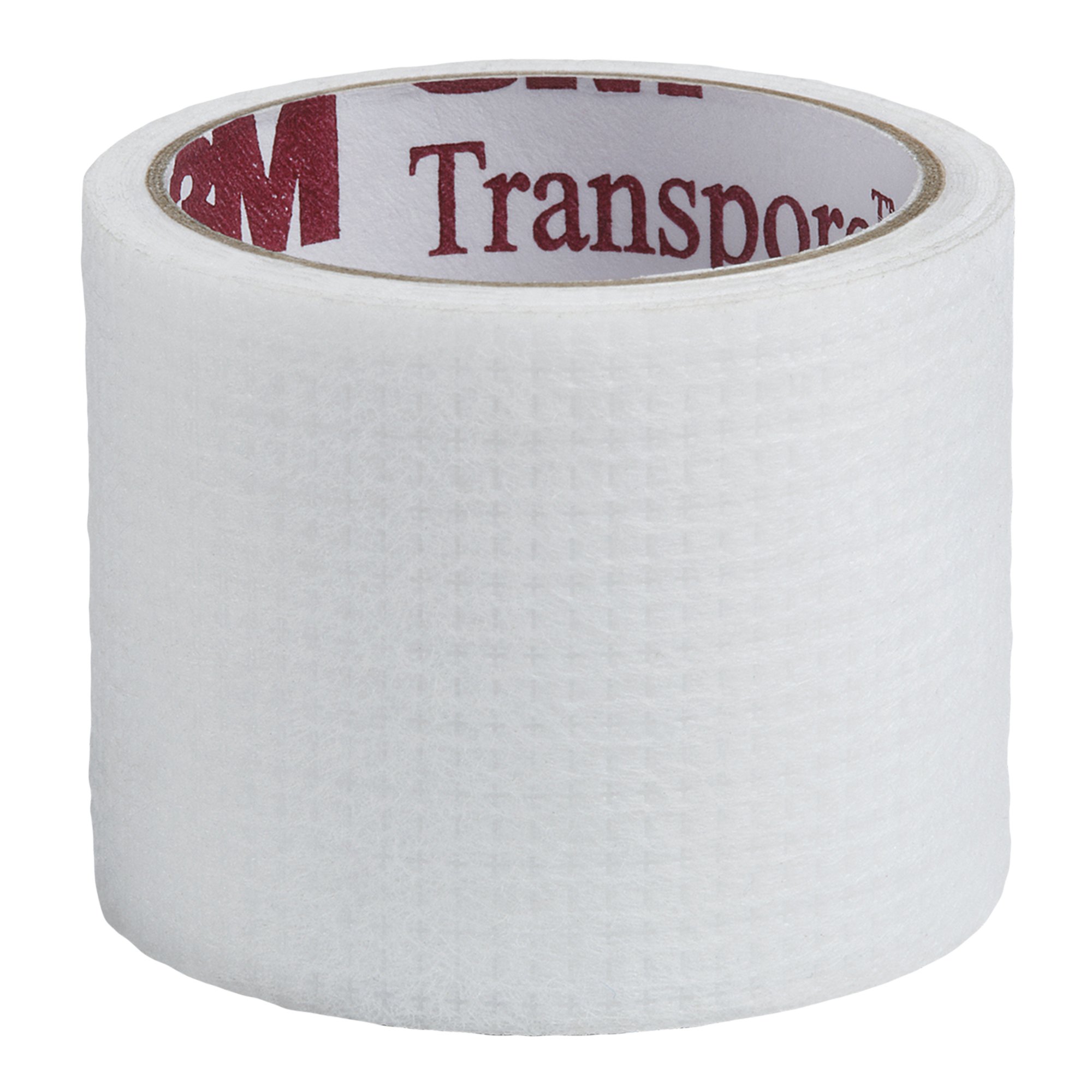 Solventum Corporation 1534S-1 - 3M™ Transpore™ Plastic Medical Tape, 1 Inch x 1-1/2 Yard, White - 100/Box, 500/Case