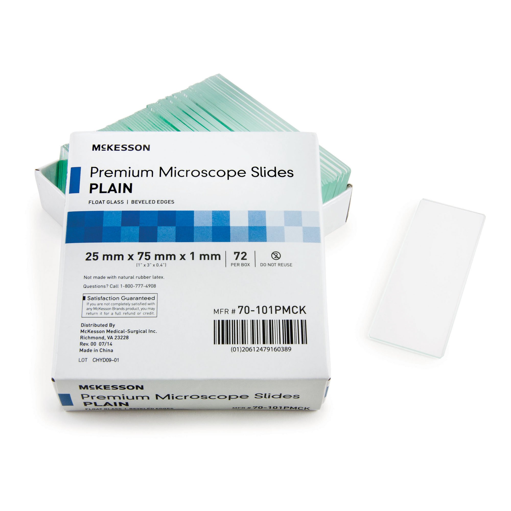 McKesson Brand - 70-101PMCK McKesson Premium Plain Microscope Slide