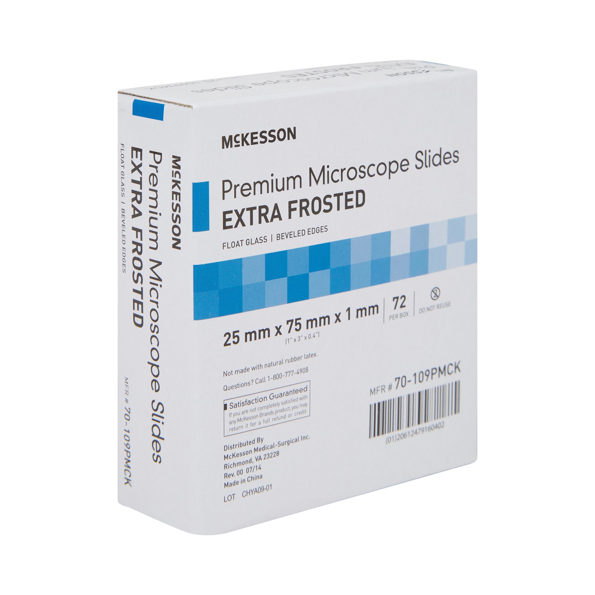 McKesson Brand - 70-109PMCK McKesson Glass Microscope Slide