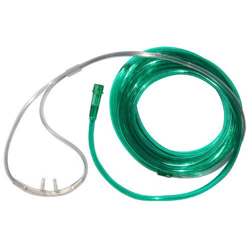 Sunset Healthcare - RES1115SHF ETCO2 Nasal Cannula Adult Curved Prongs 15 Foot Tubing High Flow Rate