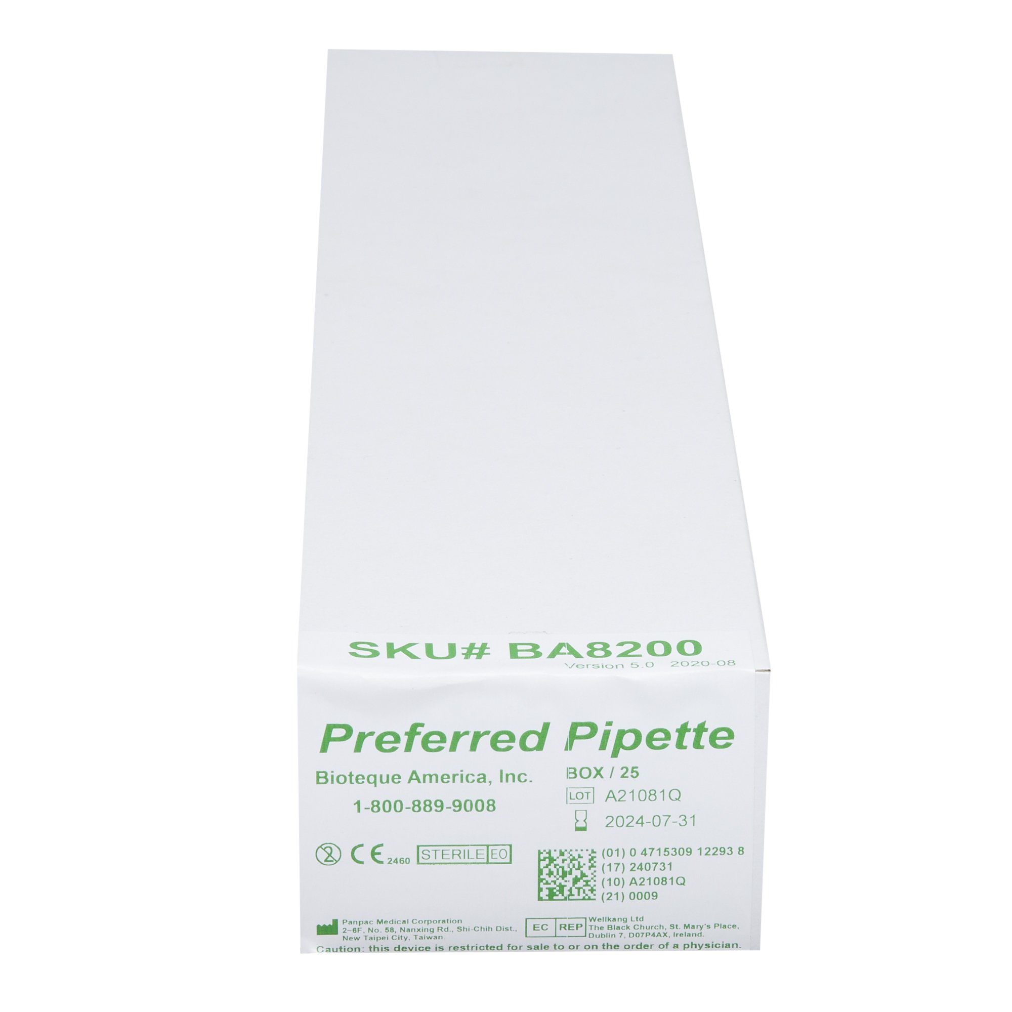 Bioteque BA-8200 - Bioteque Pipelle De Cornier Endometrial Sampling Device - 25/Box