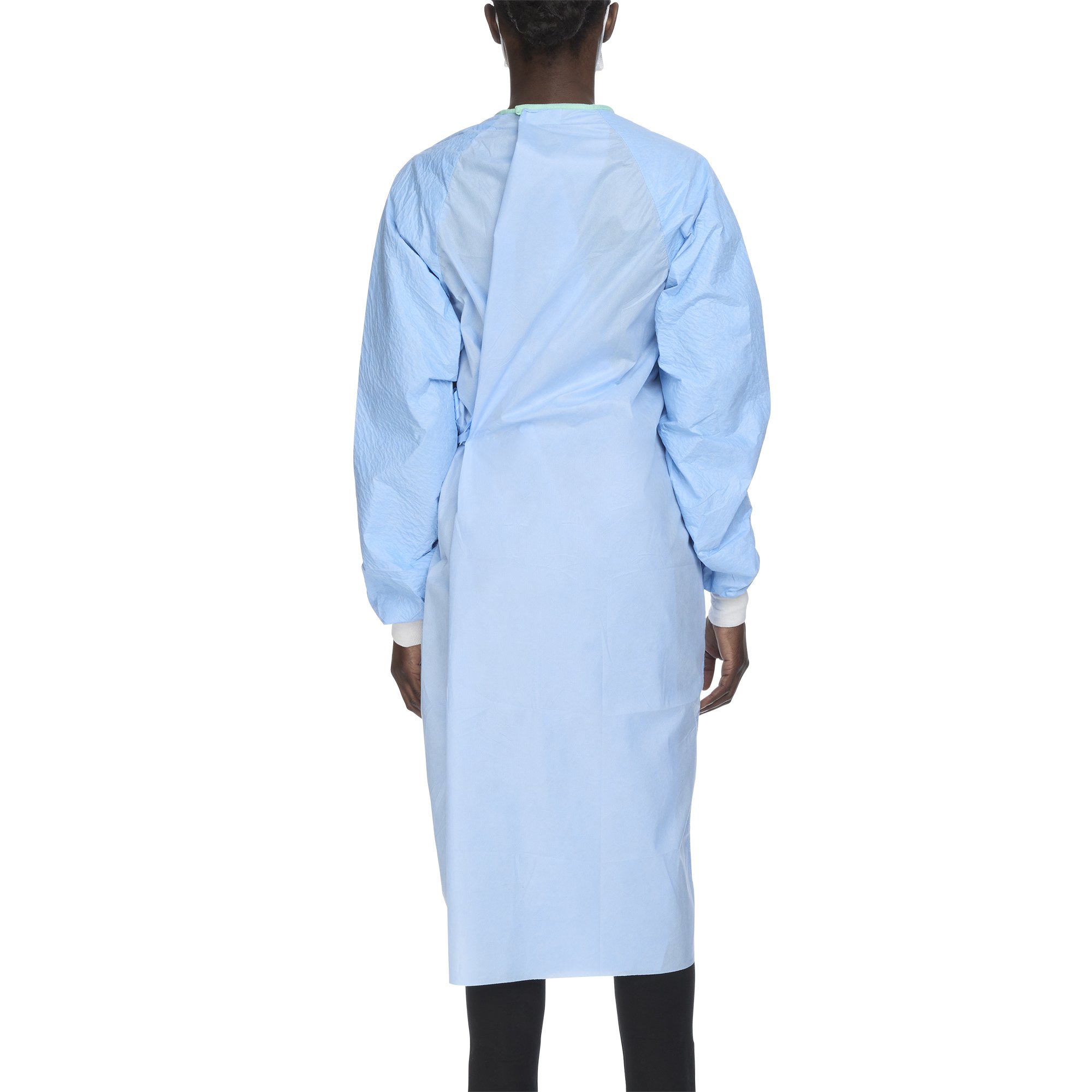 O&M Halyard Inc - 41733 Aero Blue Surgical Gown with Towel