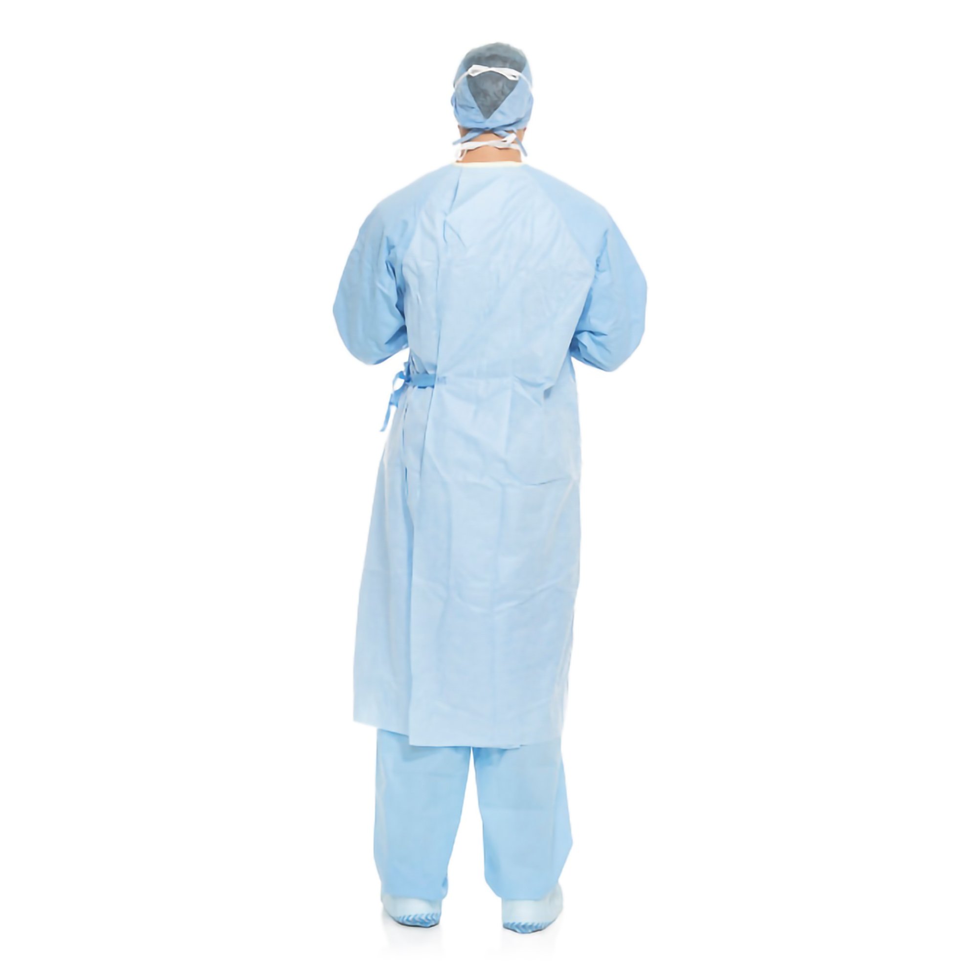 O&M Halyard Inc 41726 - Aero Blue Surgical Gown with Towel, X-Large - 1/Each, 30/Case