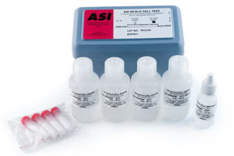Arlington Scientific - 200025 Hematology Test Kit ASI™ Sickle Cell Test Sickle Cell Disease / Sickle Cell Trait 25 Tests CLIA Non-Waived