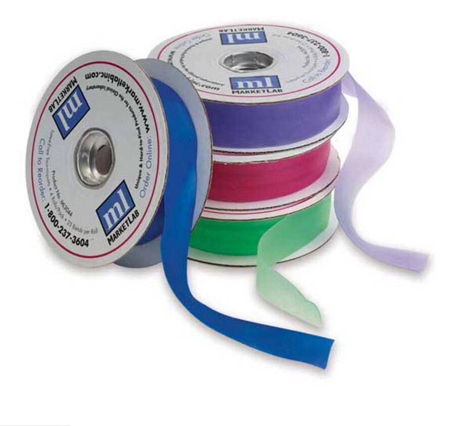 Market Lab Inc - 3030-GN Tourniquet Strap ml® 450 Inch Length Perforated / Rolled Copolymer Blend