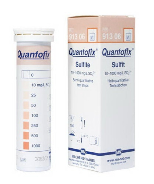 Fisher Anatomical - 50300332 Environmental Test Kit Quantofix® Sulfite 100 Tests Non-Regulated