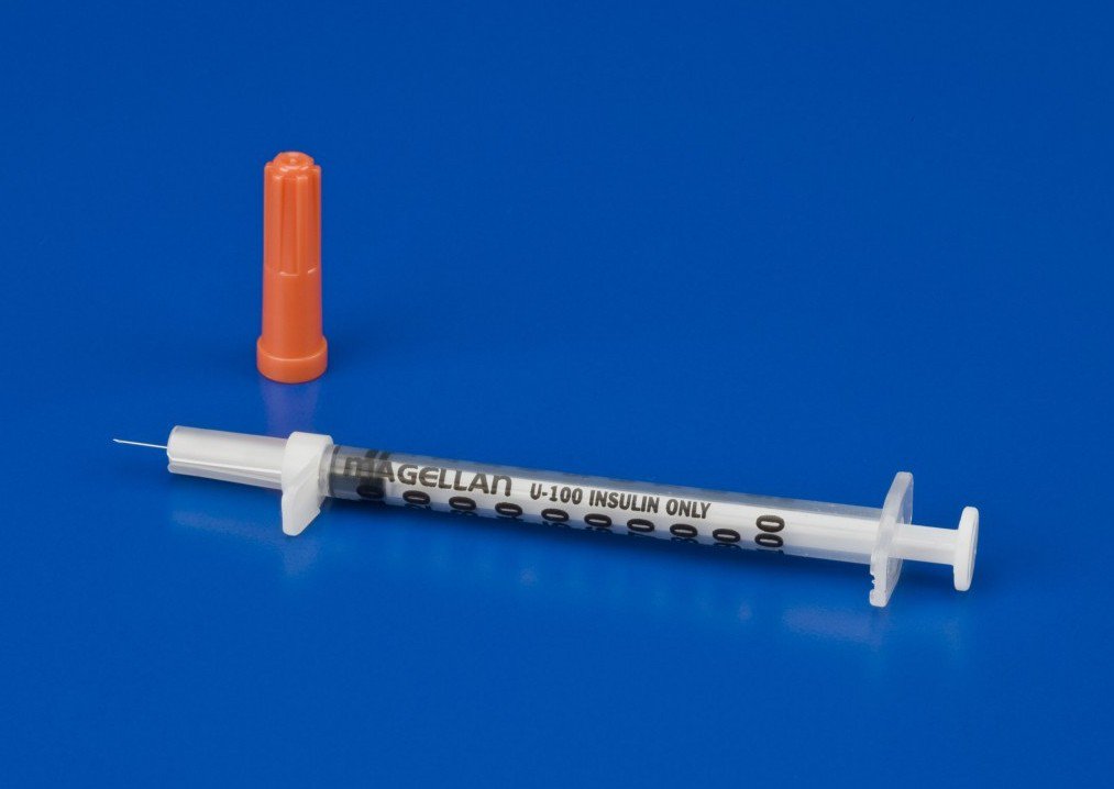 Cardinal - 8881882712T Magellan™ 1 mL Safety Tuberculin Syringe w/ Needle