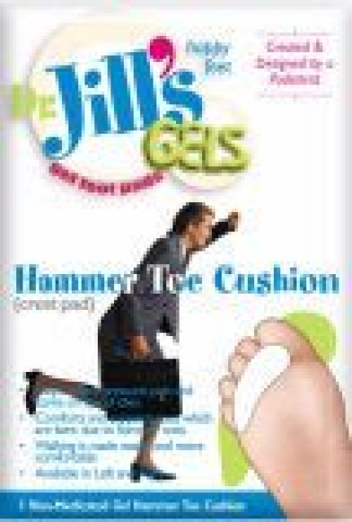 Dr. Jills Foot Pads Inc - 1046RT ADJ CRESTPAD Crest Pad Dr. Jill's One Size Fits Most Pull-On Right Foot