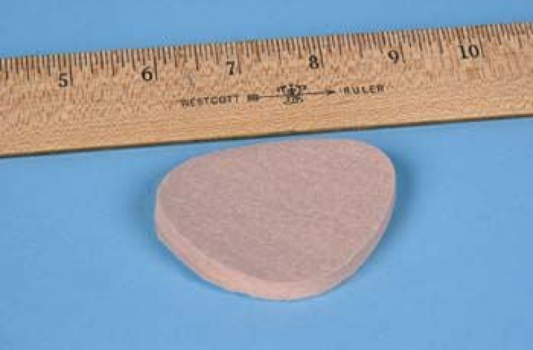 Dr. Jills Foot Pads Inc - J-10 FELT 1/4 Metatarsal Pad Dr. Jill's One Size Fits Most Adhesive Backing Foot