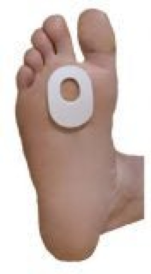 Dr. Jills Foot Pads Inc - J-2 FOAM 3/16 Callus Pad Dr. Jill's One Size Fits Most Adhesive Backing Foot