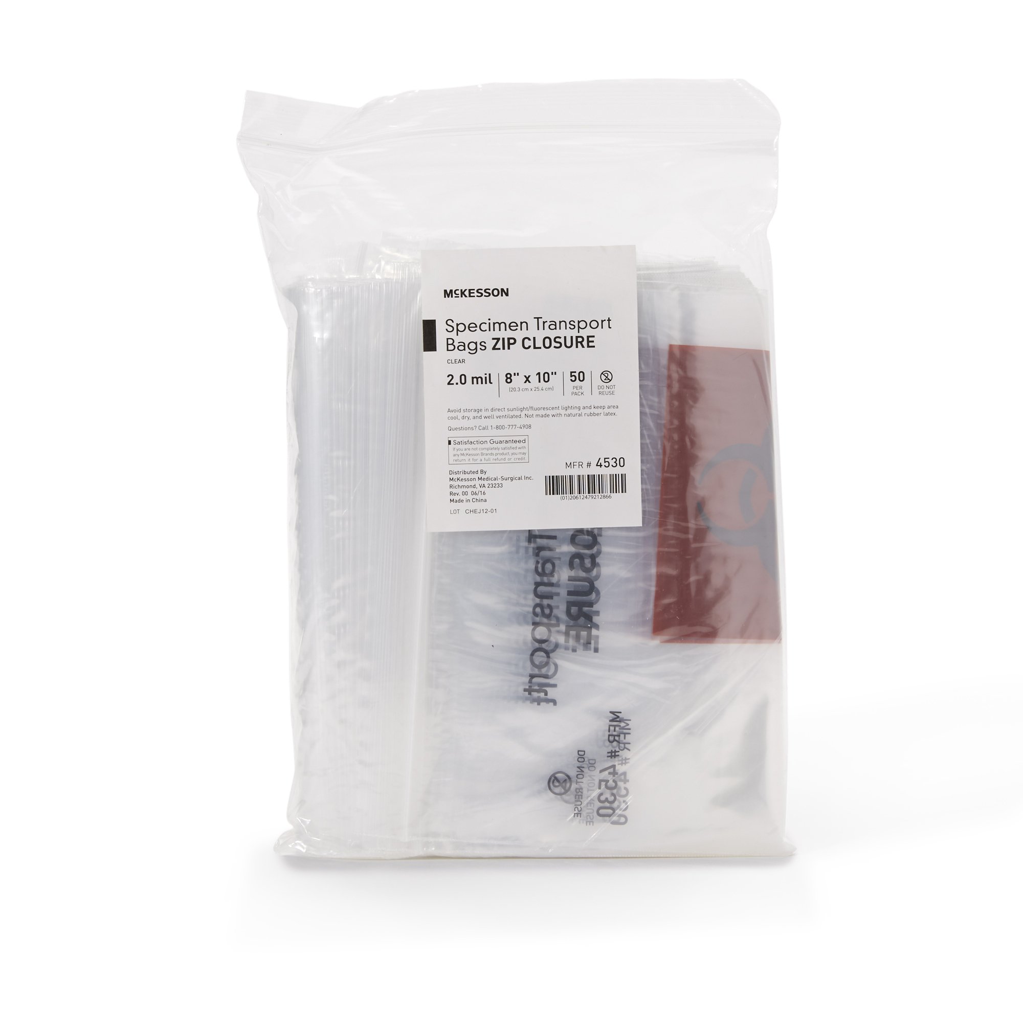 McKesson Brand - 4530 McKesson Specimen Transport Bag