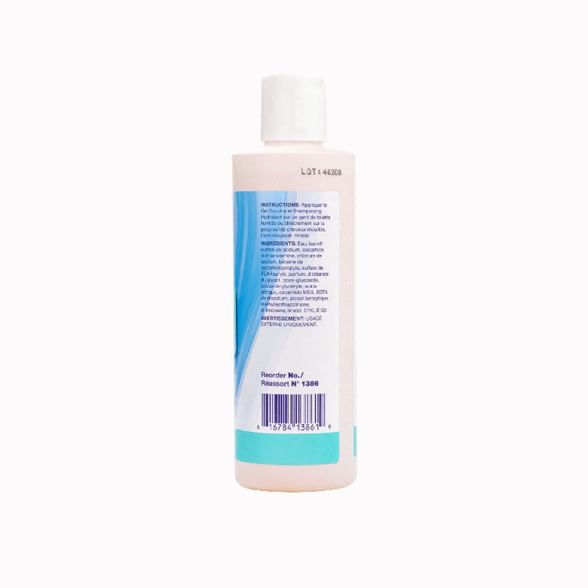 Dynarex 1386 - dynaCare Shampoo and Body Wash, 8-ounce Flip-Top Bottle - 1/Each, 48/Case