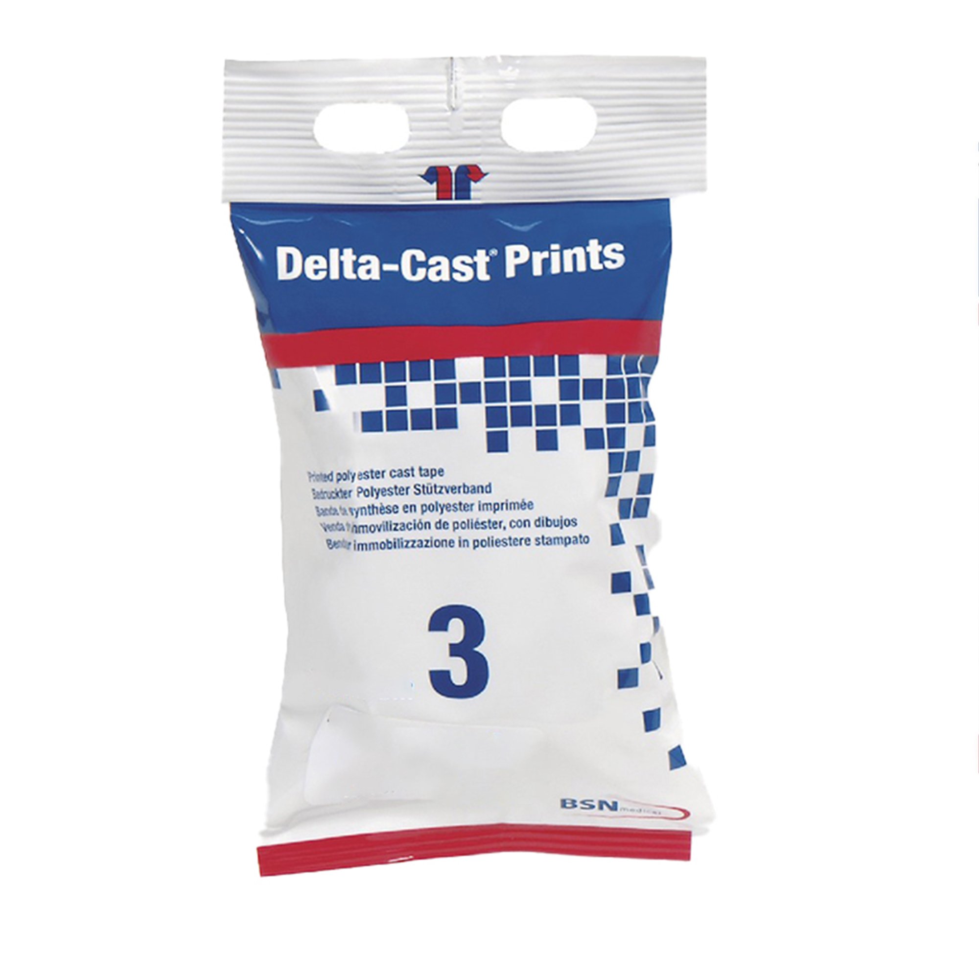BSN Medical 7227341 - Delta-Cast® Pink Camouflage Cast Tape, 3 Inch x 4 Yard - 10/Box