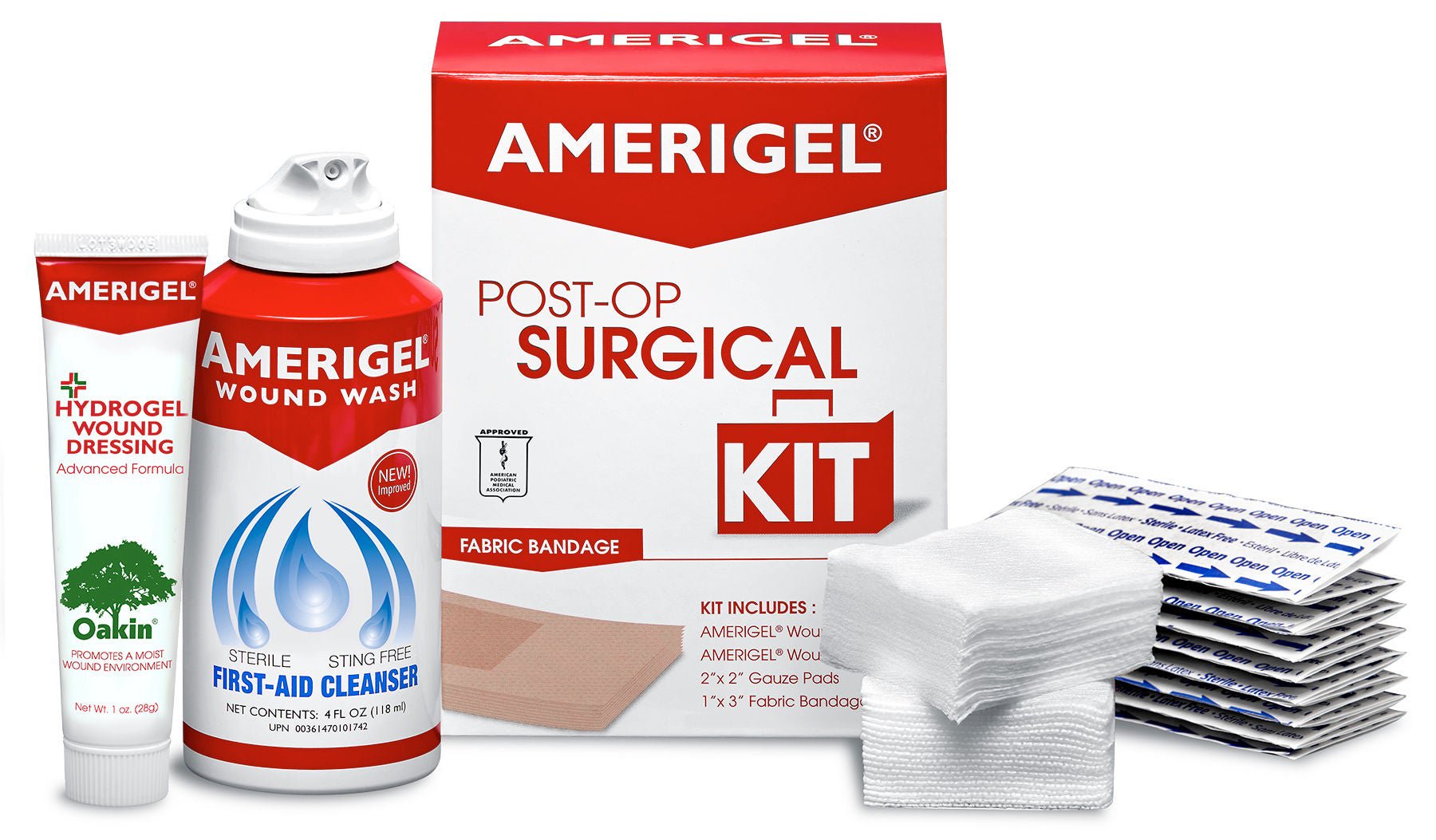 AMERX Health Care - A2002 Post-Op Surgical Kit AMERIGEL®