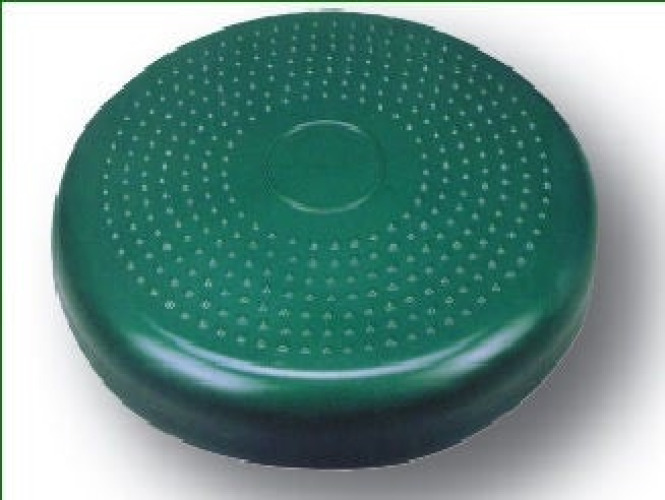 Fabrication Enterprises - 30-1870S Balance Disc CanDo® Disc / Inflatable 14 Inch Diameter Silver