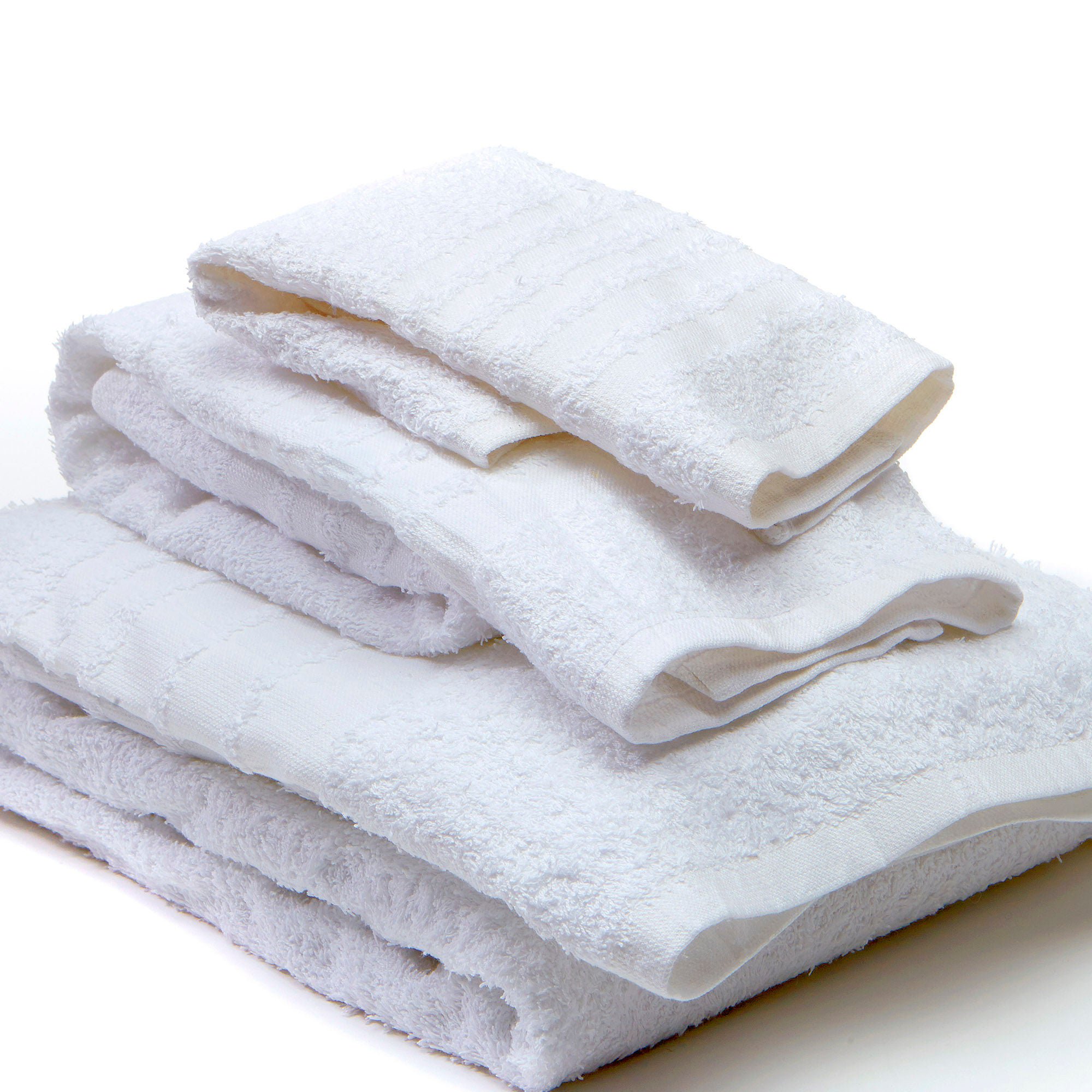 The Pillow Factory Division - 52228-616 Washcloth Elegance Plus 12 X 12 Inch White Reusable