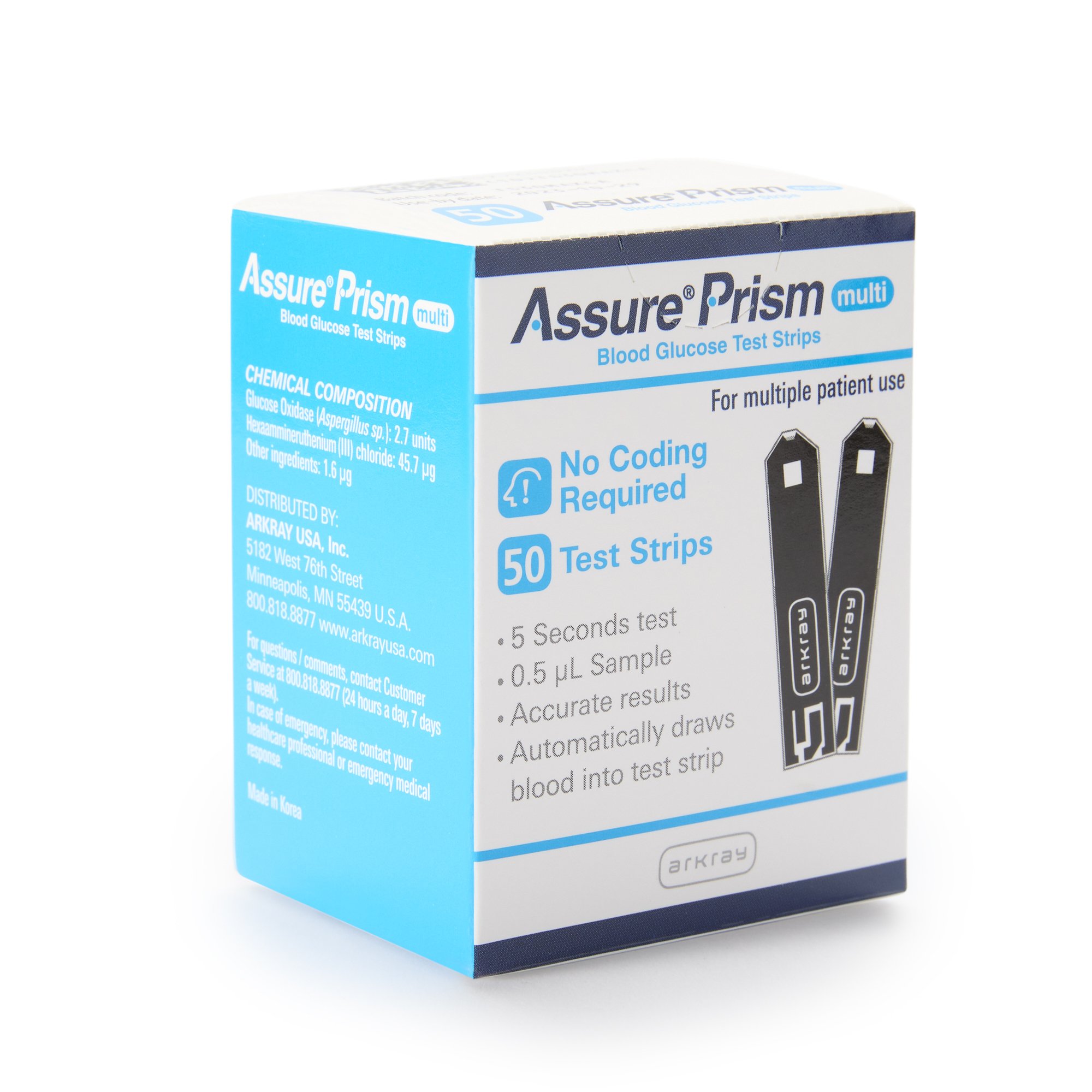 Arkray USA - 530050 Assure® Prism Multi Blood Glucose Test Strips
