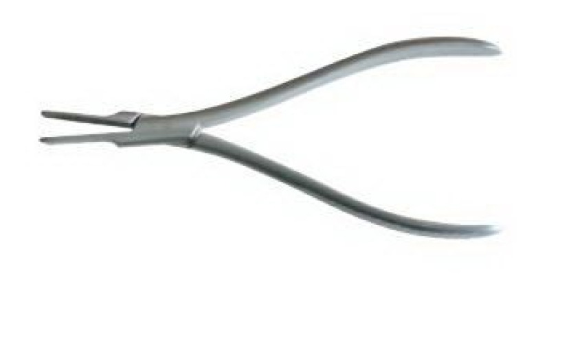 BR Surgical - BR74-32413 Nail Pulling Forceps Narrow 5-1/4 Inch Length