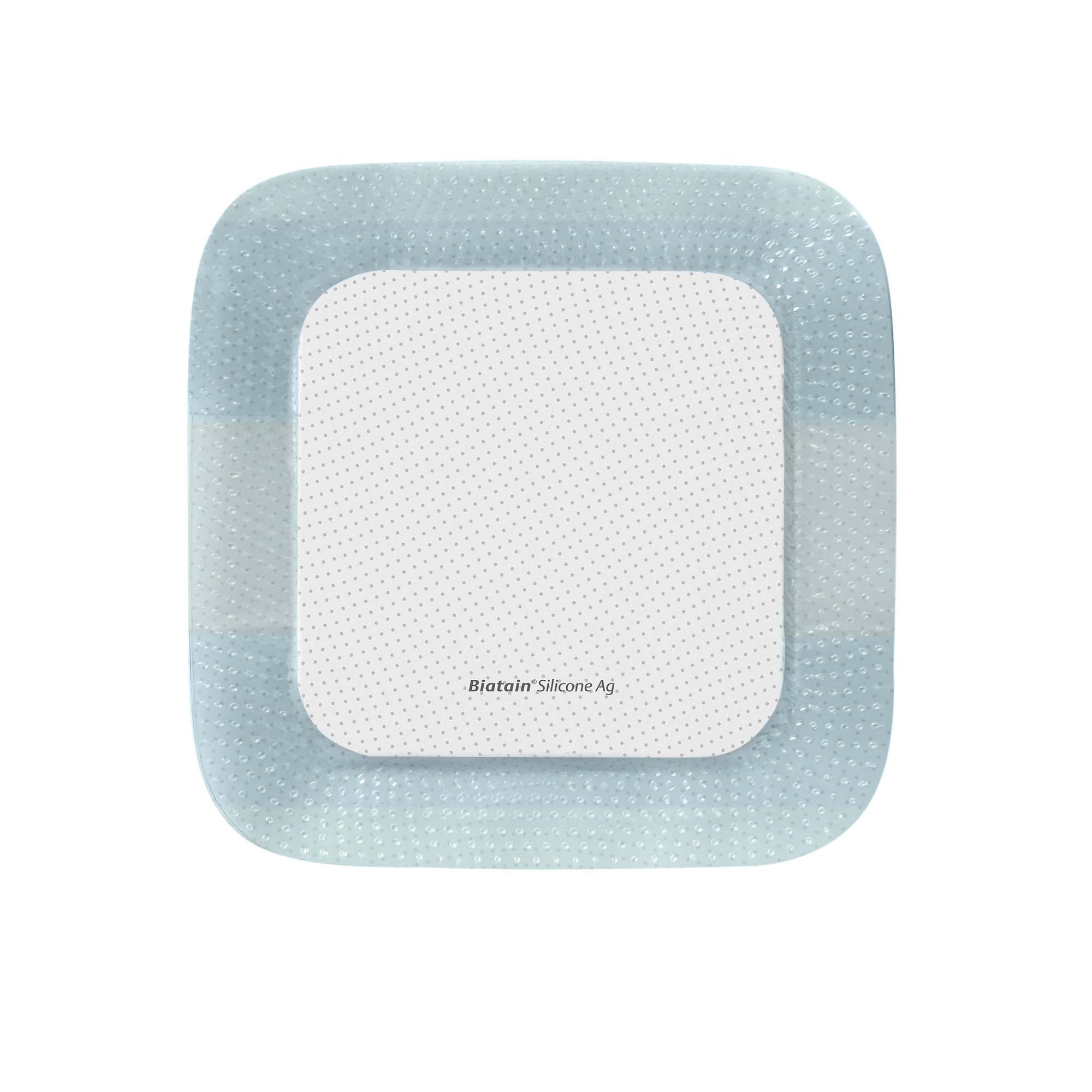 Coloplast - 39638 Silver Foam Dressing Biatain® Silicone Ag Square Sterile