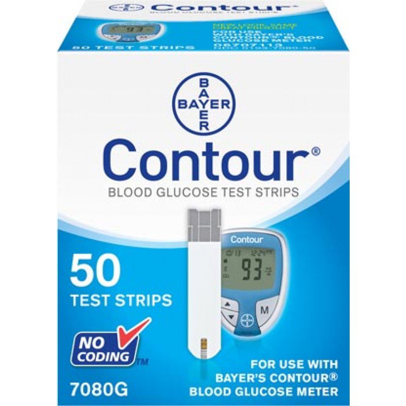 Ascensia Diabetes Care - 7080 Contour® Blood Glucose Test Strips