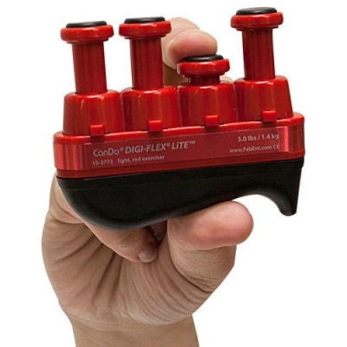 Fabrication Enterprises - 10-3772 Hand Exerciser CanDo® Digi-Flex® LiTE® Red Light