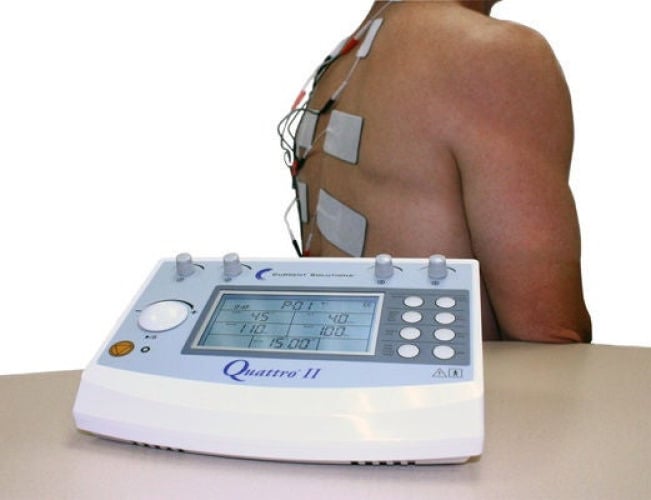 Fabrication Enterprises - 13-3370 Clinical Stimulation Electrotherapy Unit Quattro II™ 4-Channel