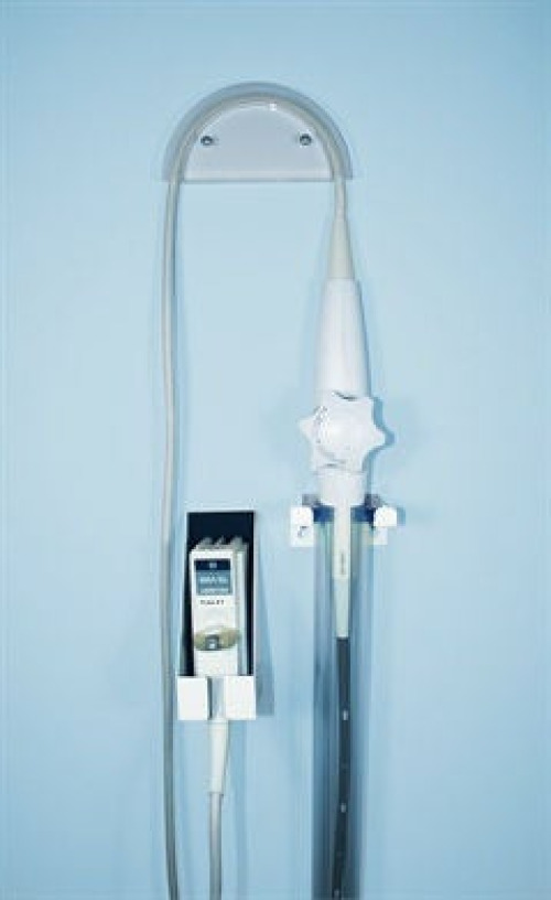 Civco Medical Instruments - 610-1046 Ultrasound Probe & Endoscope Storage Wall Racks Civco Storage options include transesophageal (TEE) storage rack For use wtih Ultrasound Tranducer