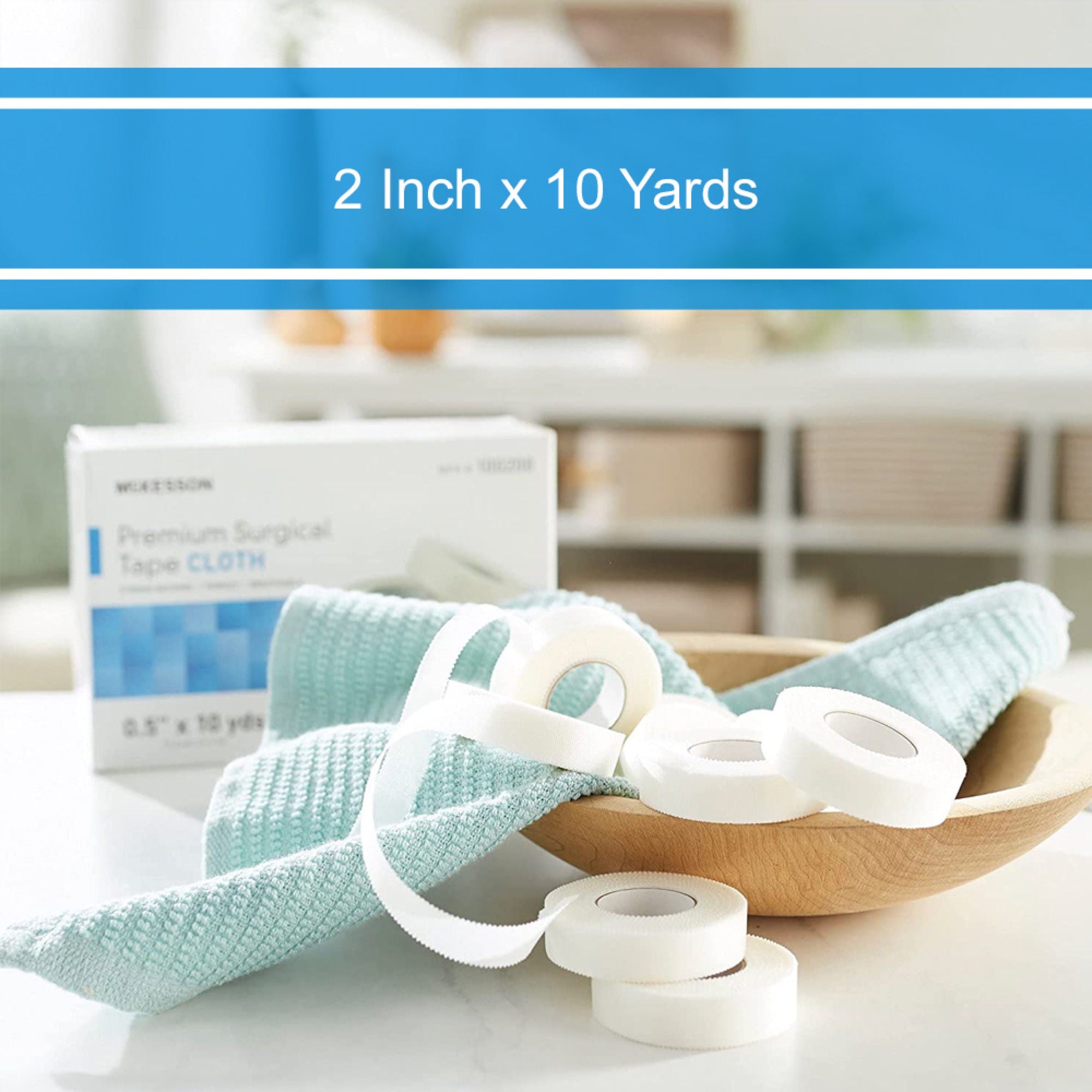 McKesson Brand - 100202 McKesson Silk-Like Cloth Medical Tape