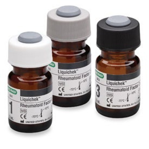 Bio-Rad Laboratories - 502X Assayed Control Liquichek™ Rheumatoid Factor (RF) Level 3 3 X 2 mL