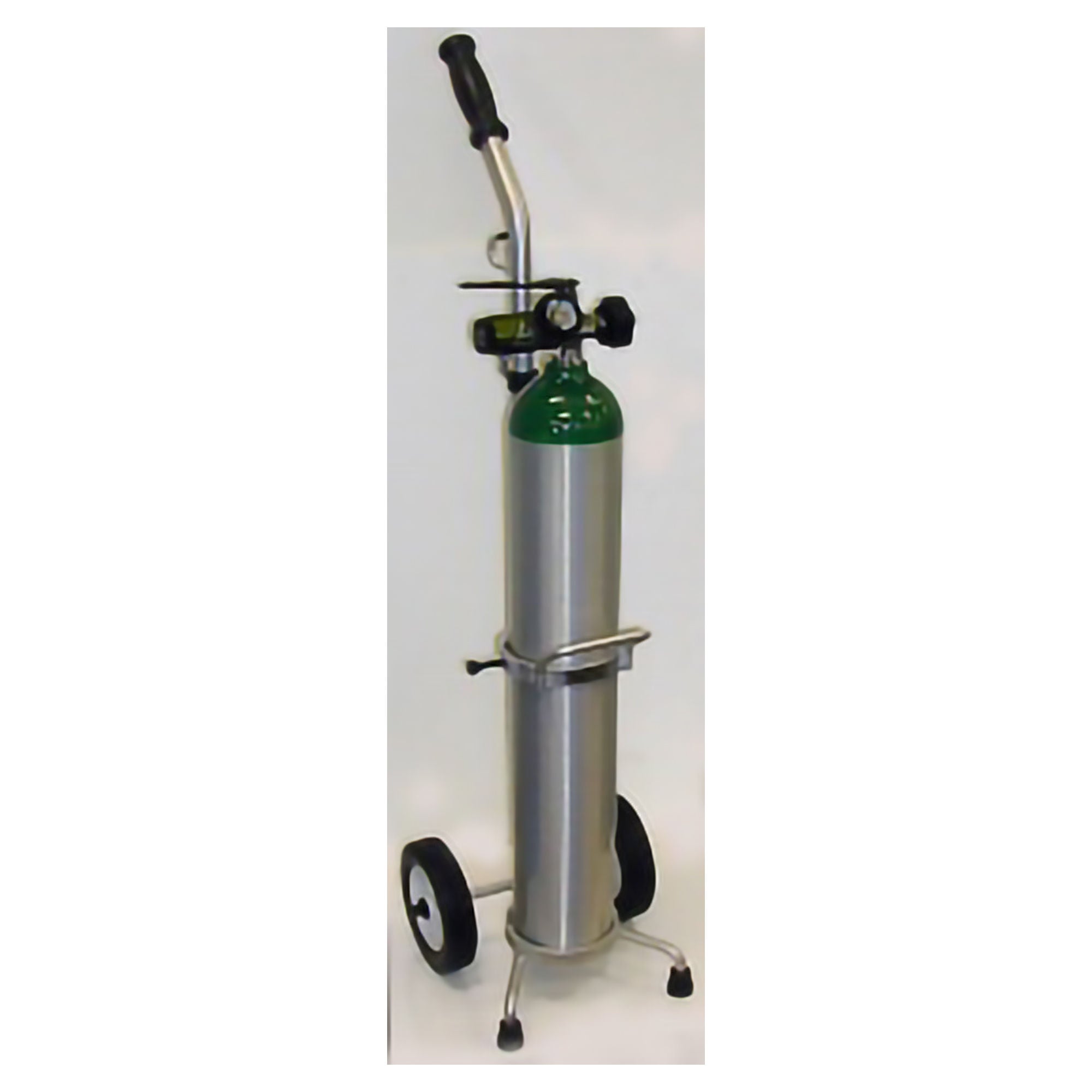 Mada Medical Products - 1616A-25MRI Cylinder Oxygen with Regulator Mada Aluminum