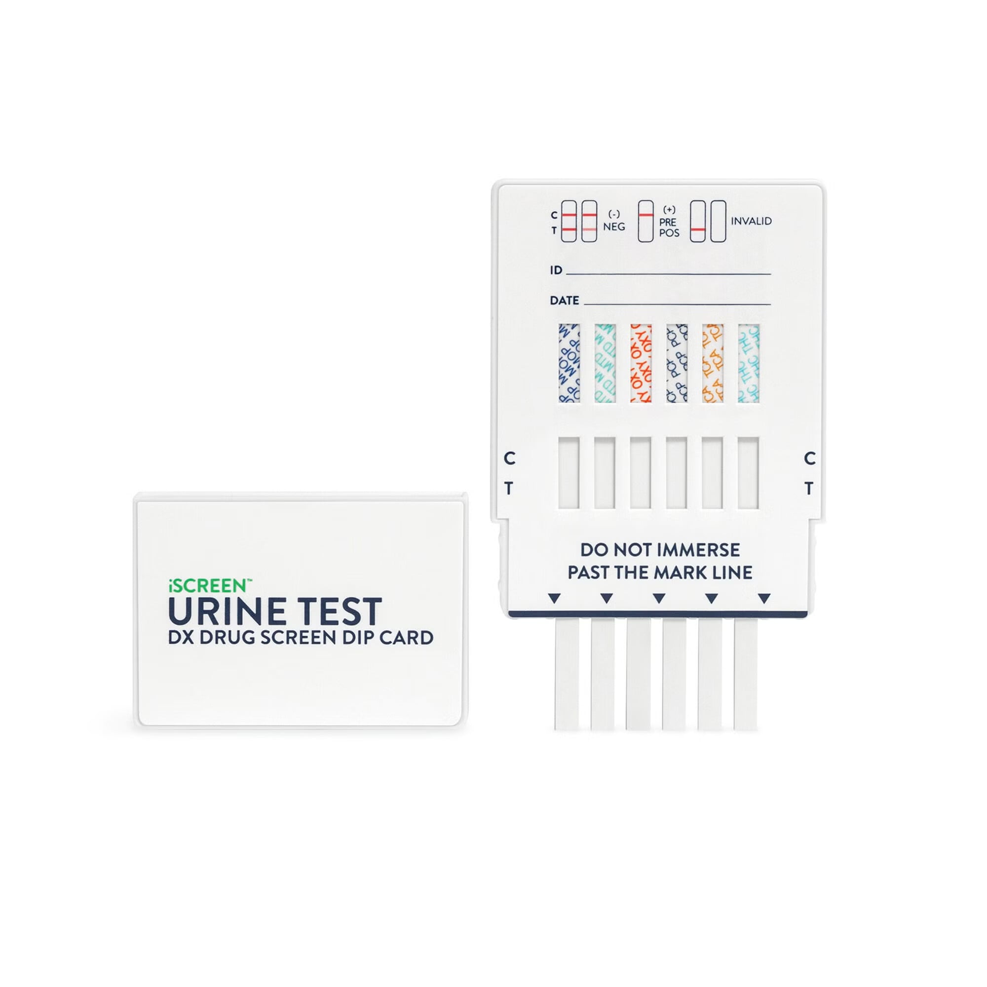 Abbott Rapid Dx North America LLC - DOA-2104 Drugs of Abuse Test Kit iScreen® AMP, BAR, BZO, COC, mAMP/MET, MOP, MTD, PCP, TCA, THC 25 Tests CLIA Non-Waived