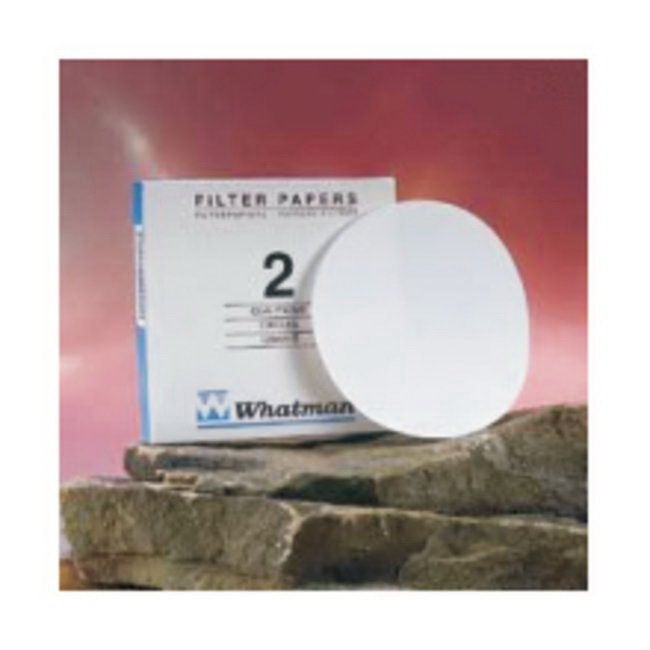 Fisher Anatomical - 09810F Whatman™ Filter Paper 125 mm, 2 Grade, Medium Fine Porosity, Circle Format, 190 µm Thickness, >8 µm Particle Retention, Smooth Surface