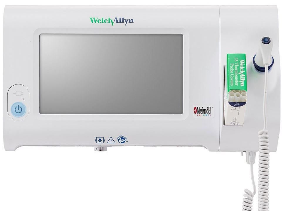 Welch Allyn - 71WT-B Patient Monitor Connex® Monitoring / Spot check NIBP, SpO2, SureTemp Plus Thermometer AC Power / Battery Operated
