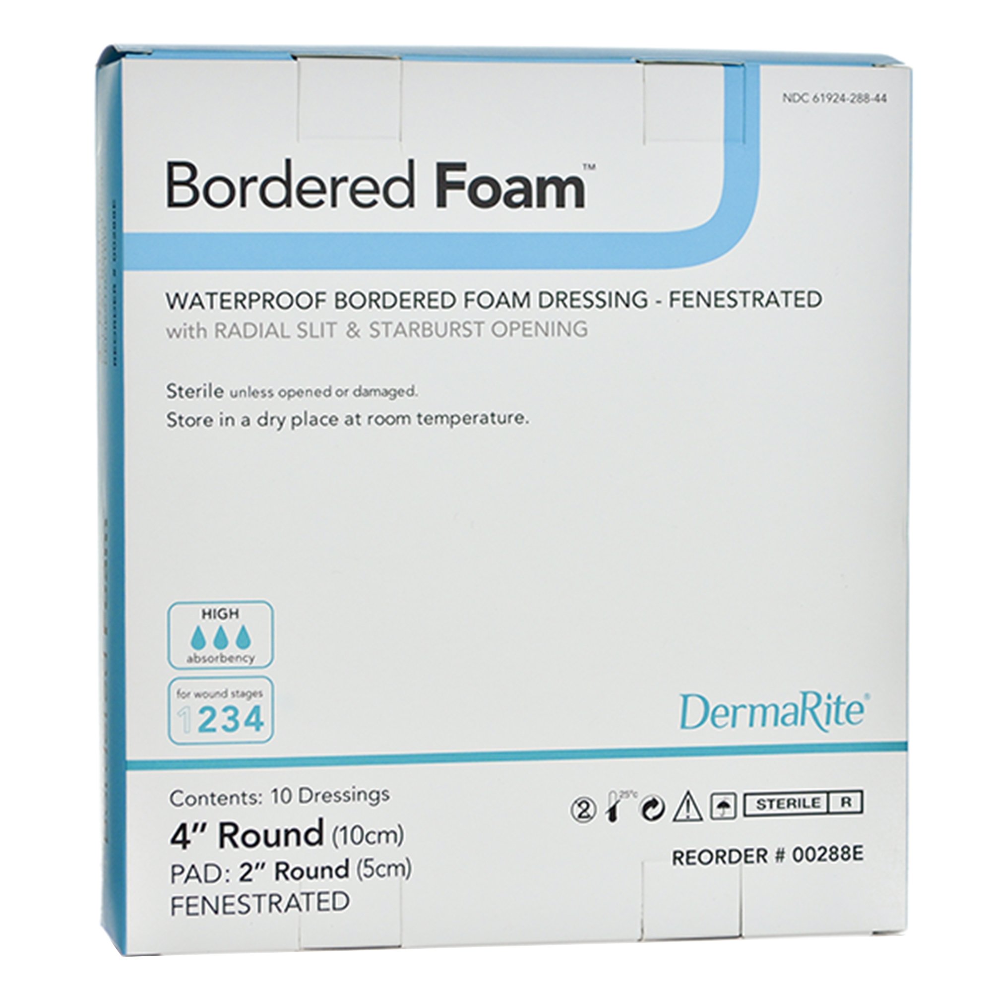 Sion Brands LLC - 00288E BorderedFoam® Adhesive with Border Foam Dressing