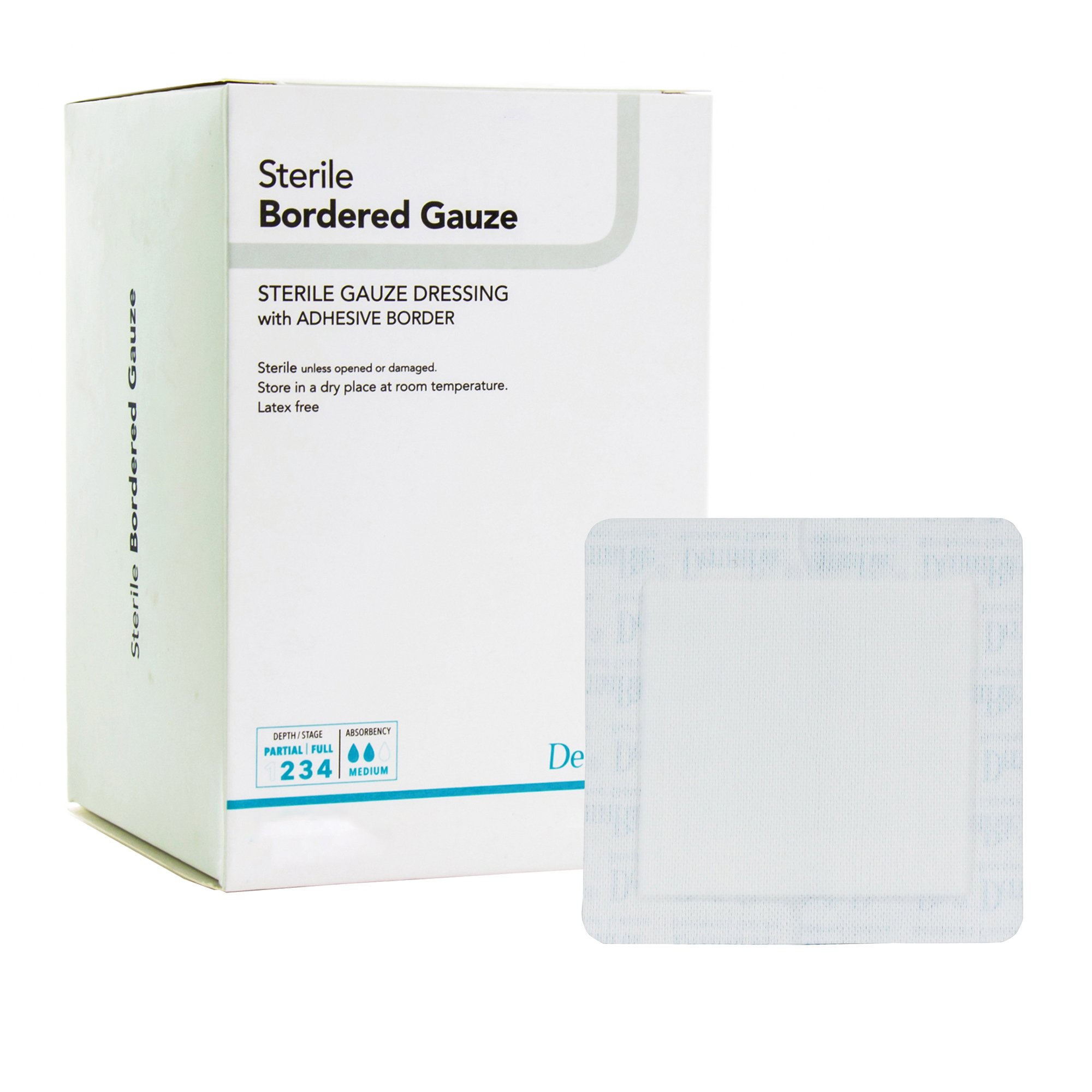 Sion Brands LLC - 11480 DermaRite® Gauze Adhesive Dressing
