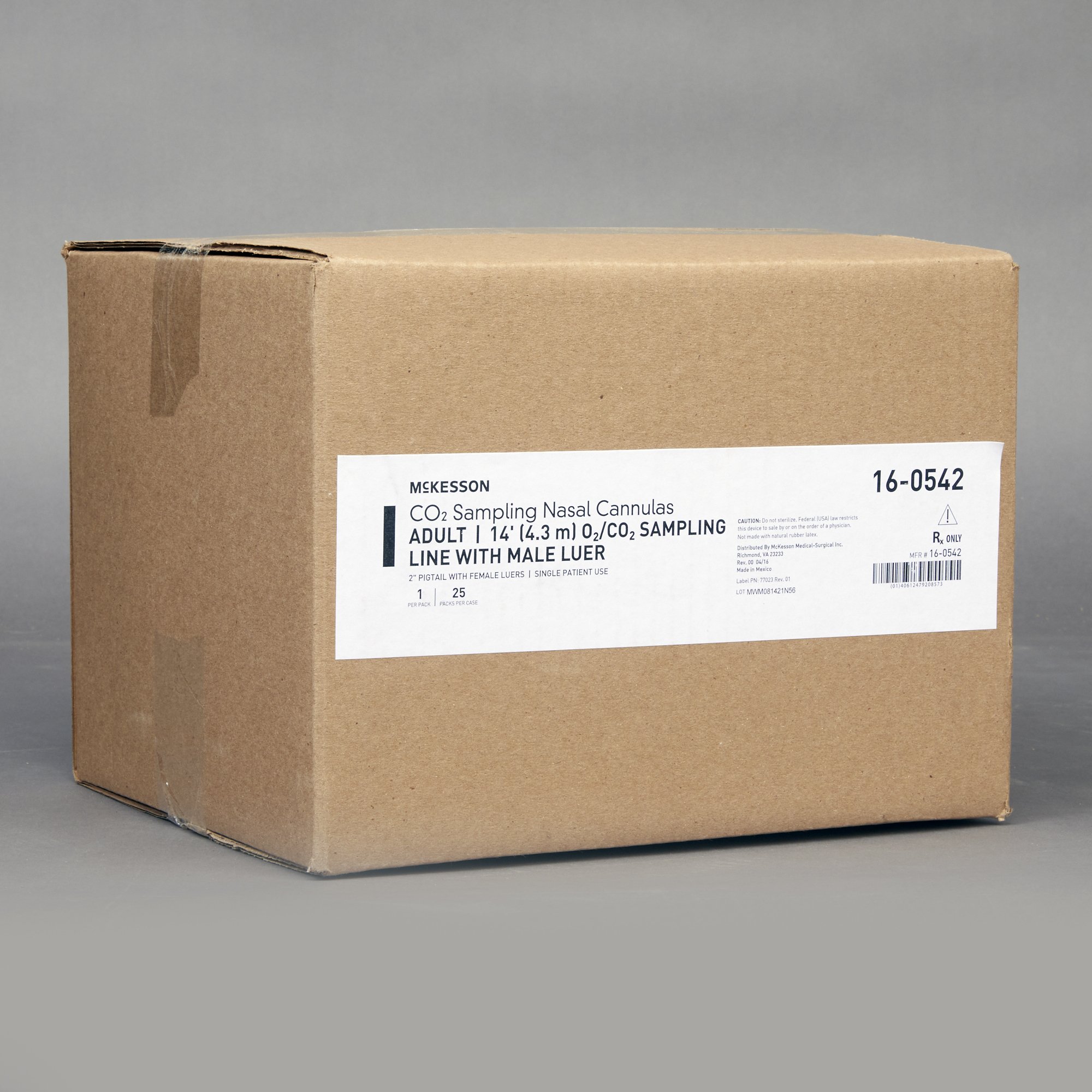 McKesson Brand 16-0542 - McKesson ETCO2 Nasal Cannula - 1/Each, 25/Case