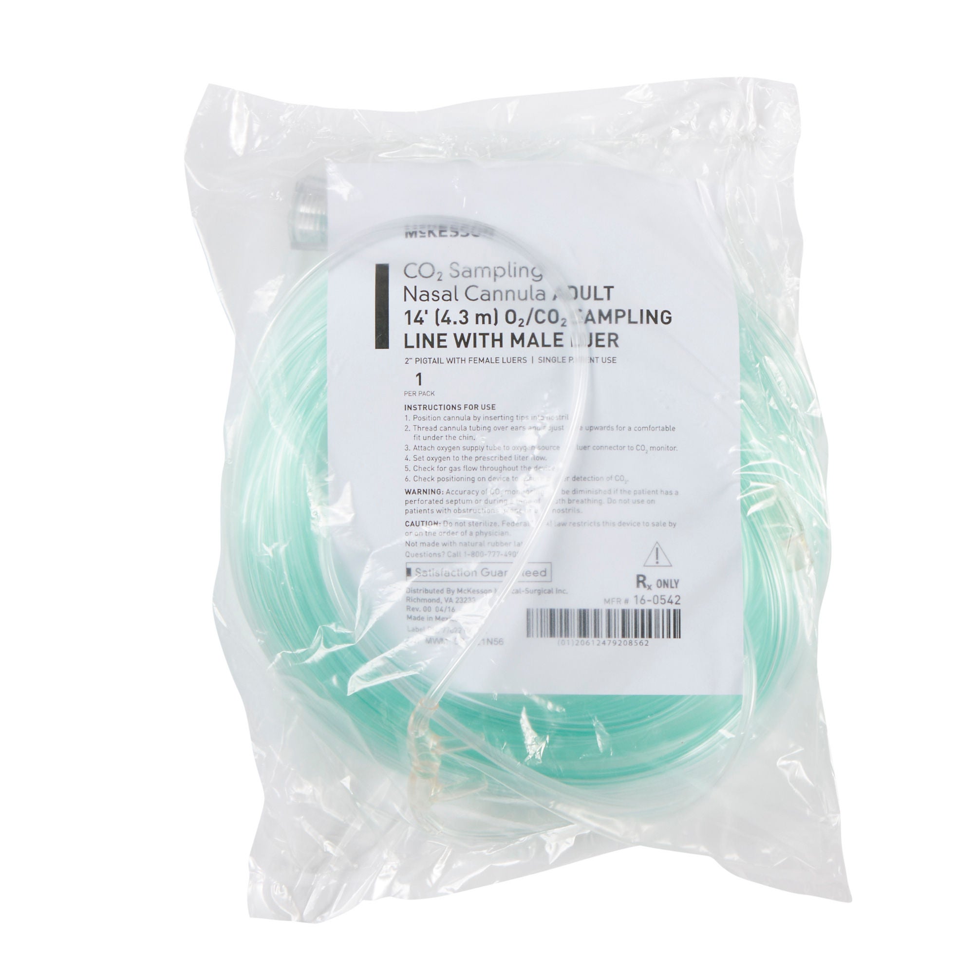 McKesson Brand - 16-0542 McKesson ETCO2 Nasal Cannula