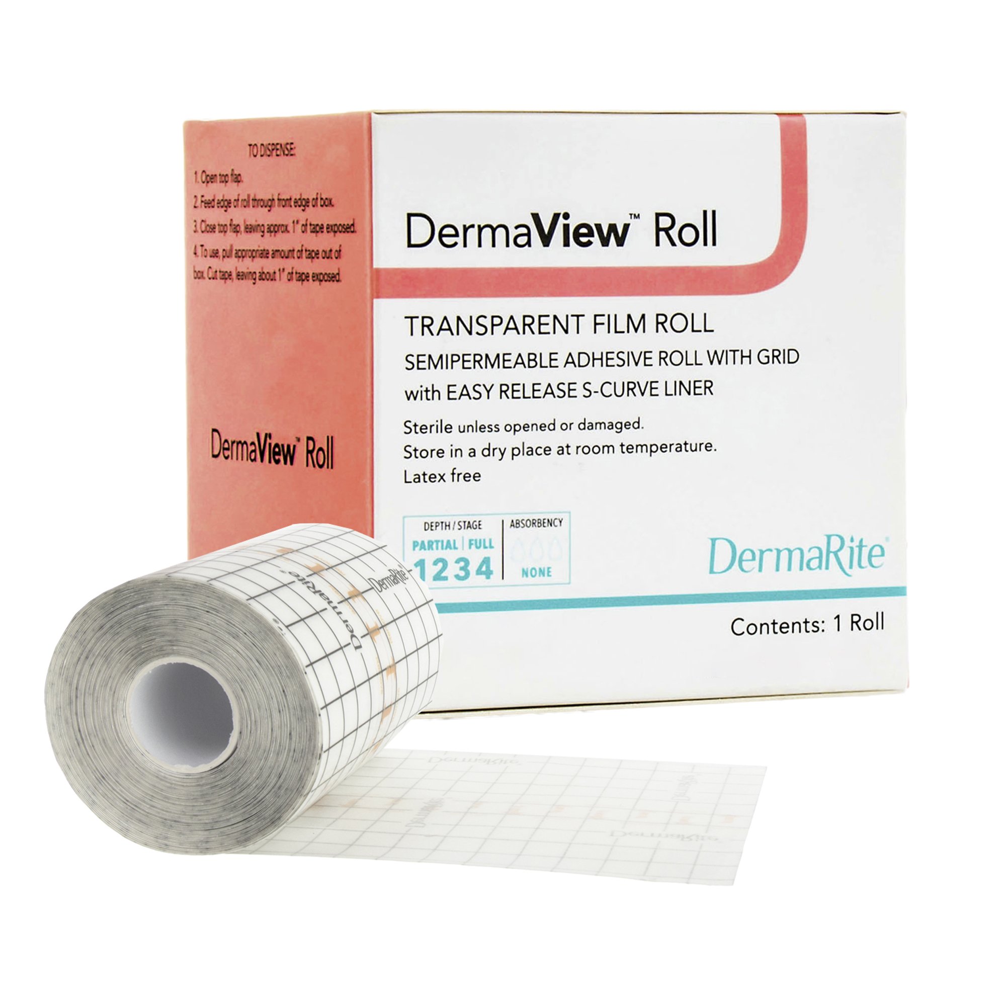 Sion Brands LLC - 15411 DermaView™ Transparent Film Dressing