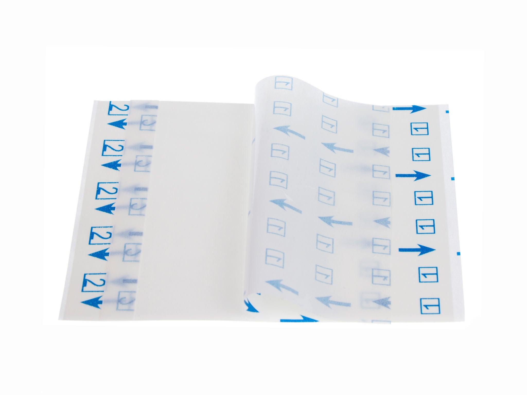 DermaRite Industries - 15211 Transparent Film Dressing DermaView™ 2 Inch X 11 Yard 2 Tab Delivery Roll Sterile