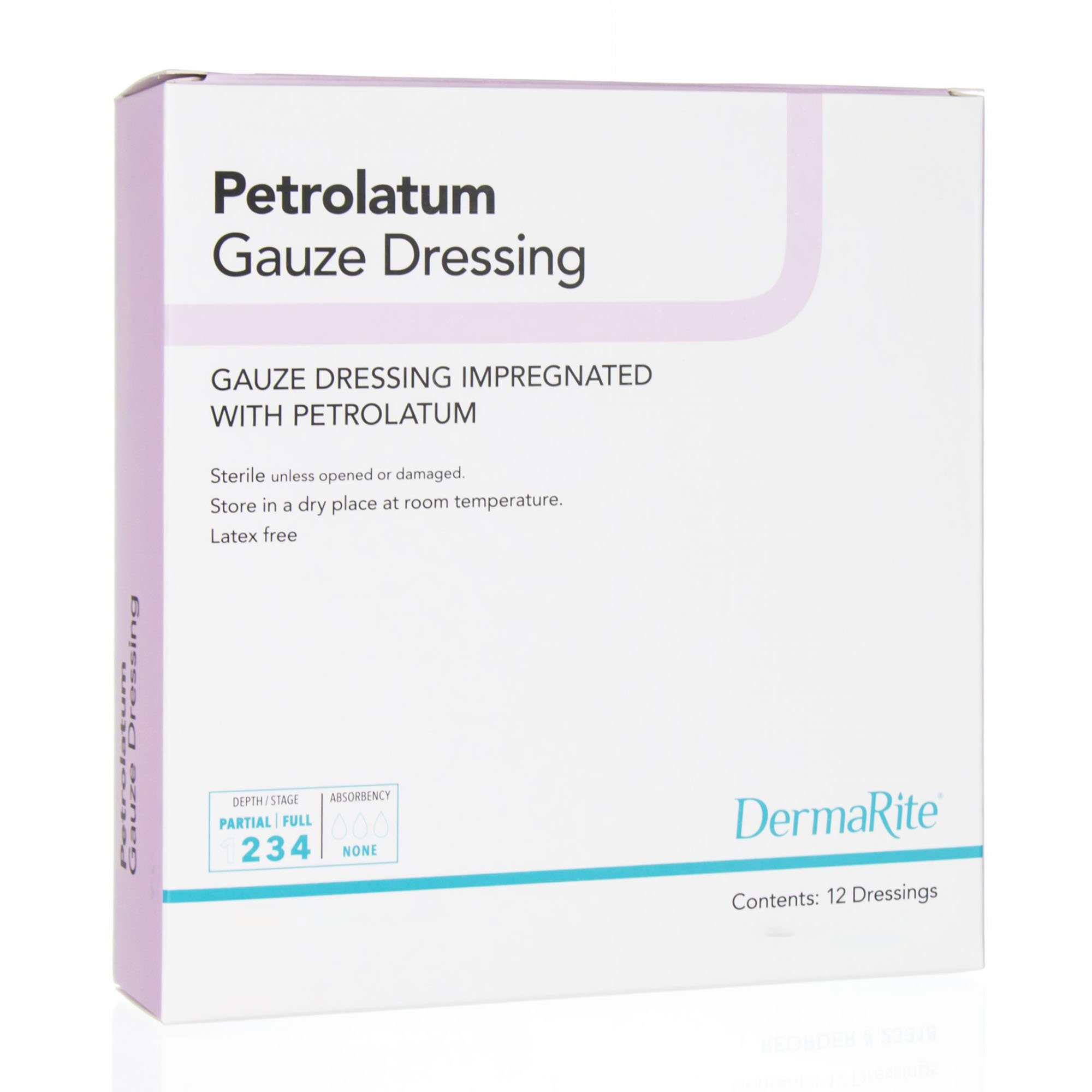 DermaRite Industries - 23180 DermaRite® Petrolatum Impregnated Dressing