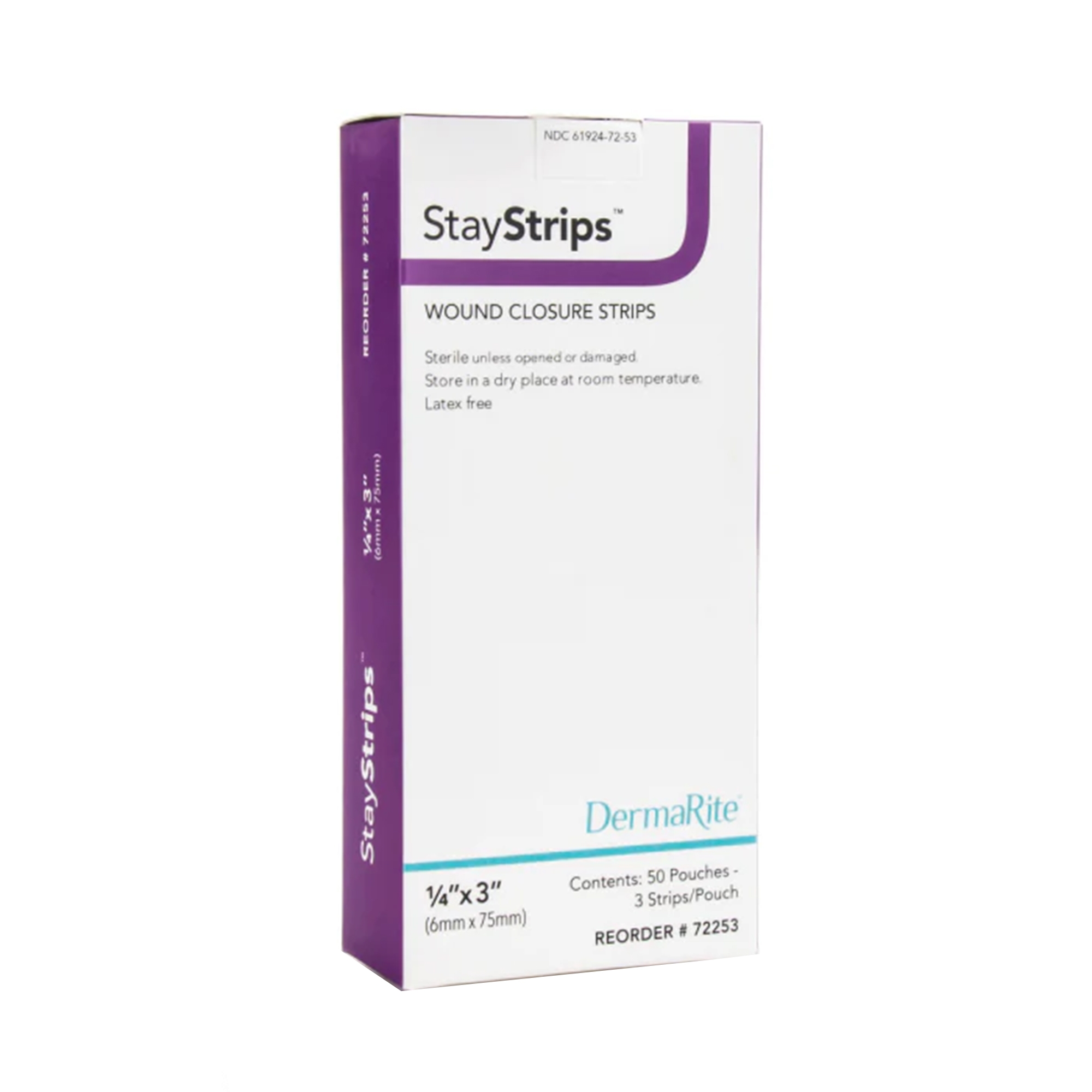 Sion Brands LLC - 72253 StayStrips® Skin Closure Strip