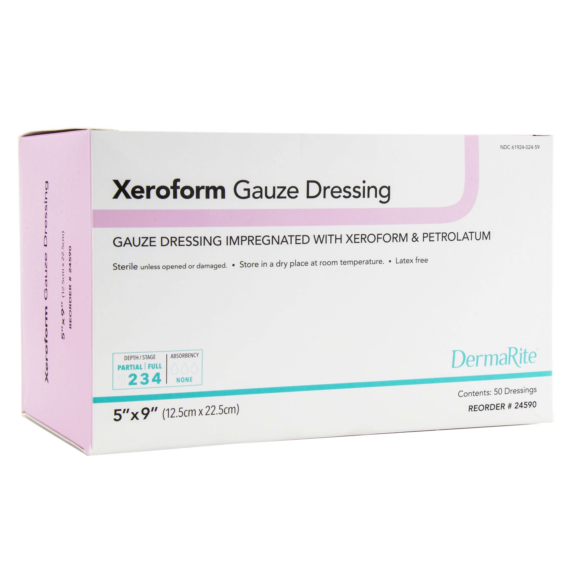 Sion Brands LLC - 24590 Xeroform™ Petrolatum Impregnated Dressing