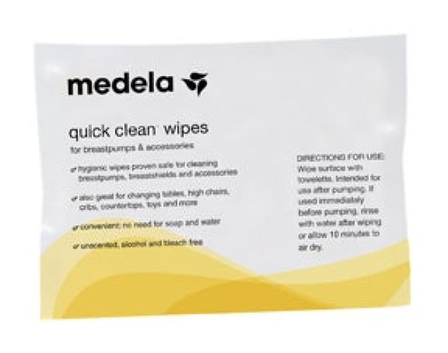 Medela - 101029215 Breast Pump Wipe Medela Quick Clean™ For Breast Pumps and Accessories