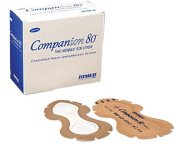Fabrication Enterprises - 50-0005-1 Iontophoresis Electrode Kit IOMED® OptimA™ 2 cc Fill Volume 12/Pk
